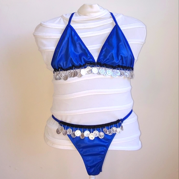 6 Piece Jeanie / Bellydancer Costume NWOT - Picture 5 of 11